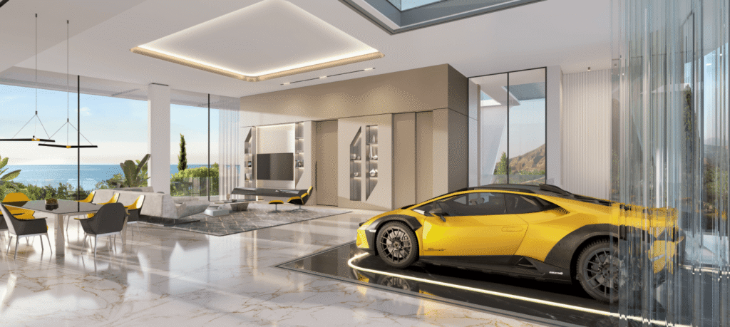 Painite Villas, Design Inspired by Automobili Lamborghini